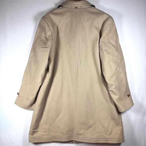 Vintage Zero King Men’s Wool Blend Coat Plaid Lining Granpacore sz 46 USA Made - Picture 2 of 11